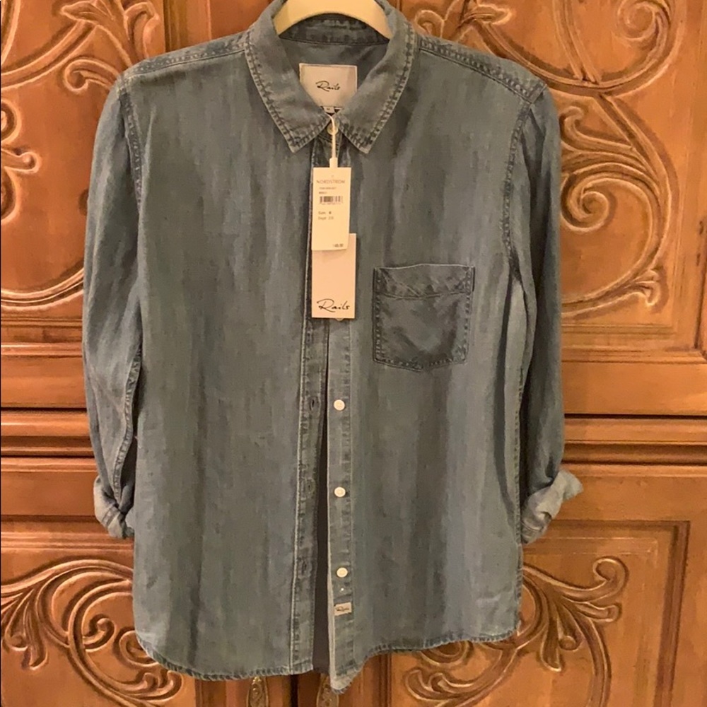 Rails jean bottom down shirt